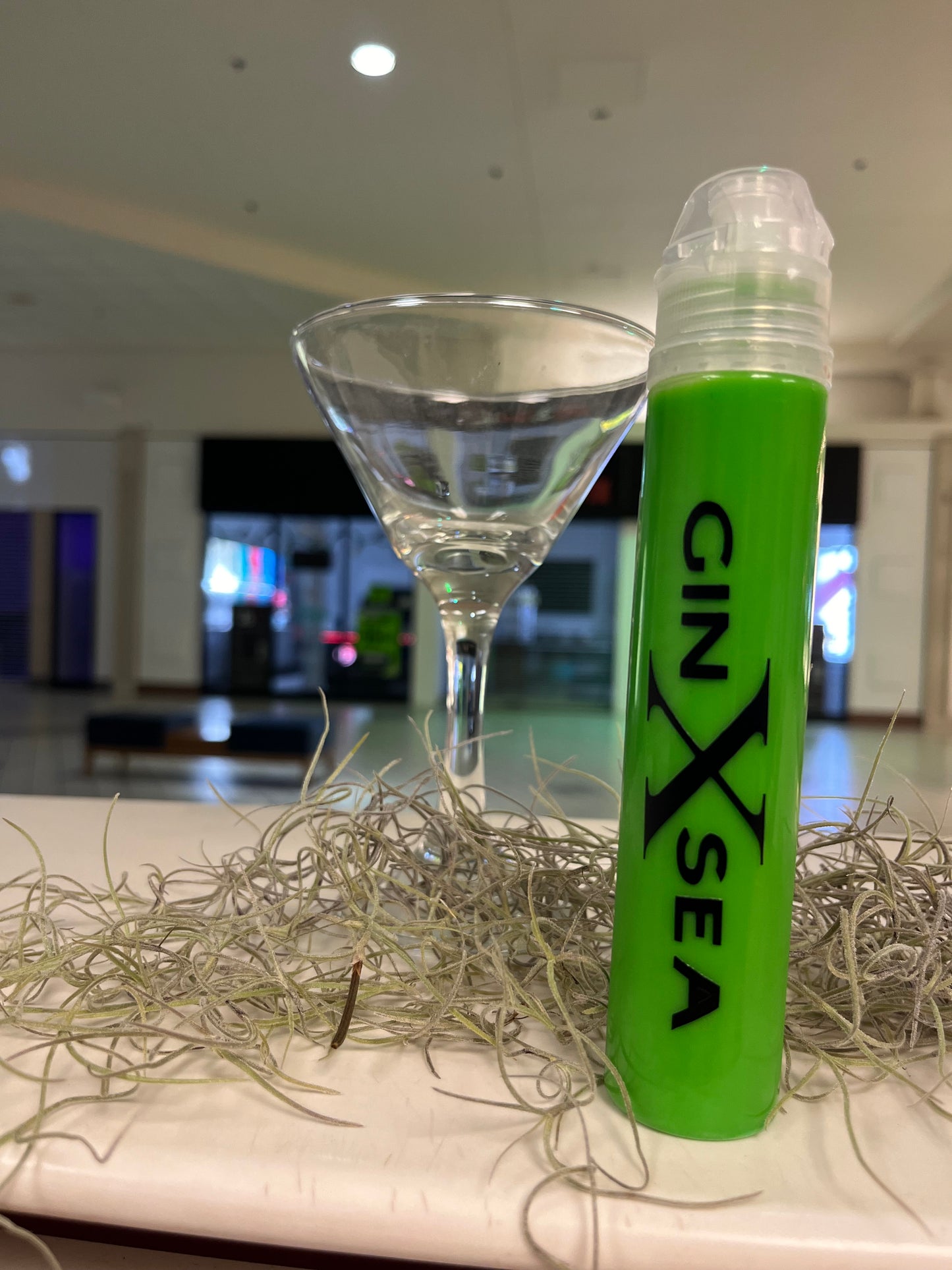 GinXsea mix drinkš§drop Blue Raspberry